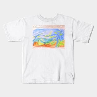 ... in the mountain.... Kids T-Shirt